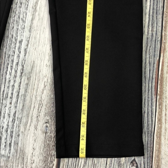 LOVESONG Black Pants w/ Green & Red Stripe SZ M - Picture 7 of 10